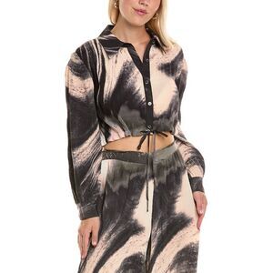 Simkhai Womens  Terina Crop Top, Black